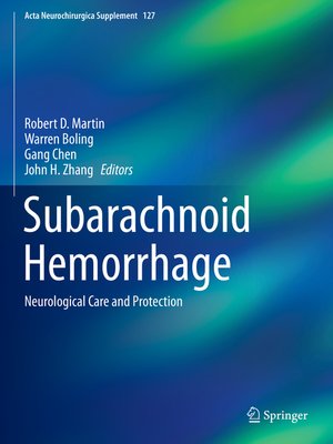 cover image of Subarachnoid Hemorrhage